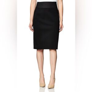 Calvin Klein Black Midi Skirt